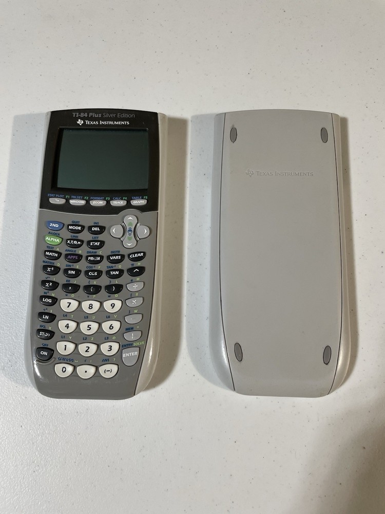 Texas Instruments TI-84 Plus Silver Edition TESTED