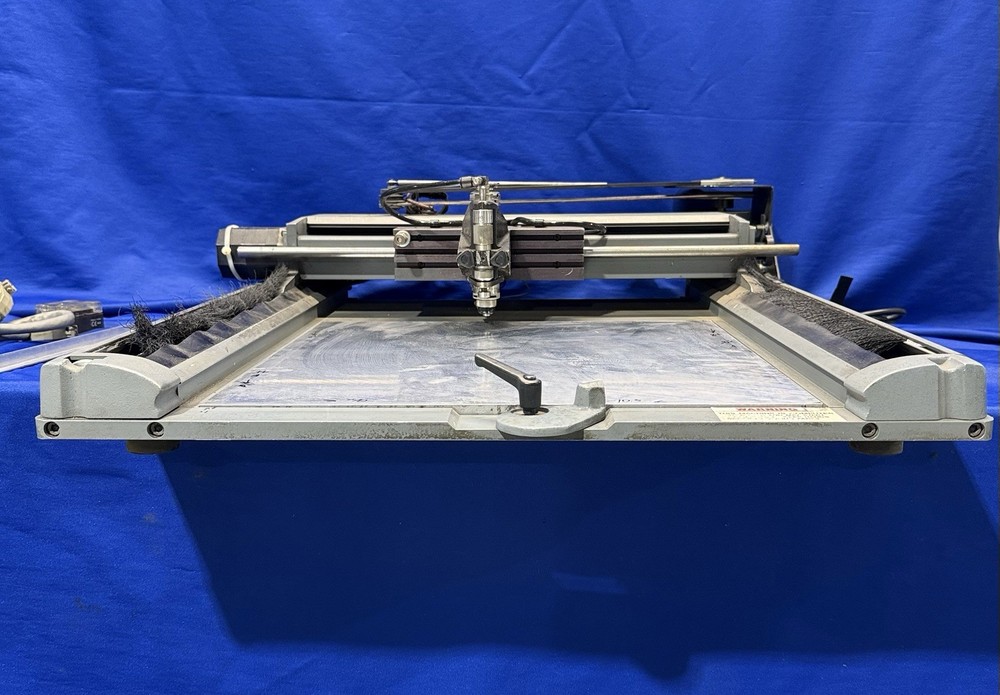 Newing Hall Apex Engraving Machine Engraver Table - Control Powers On - Local