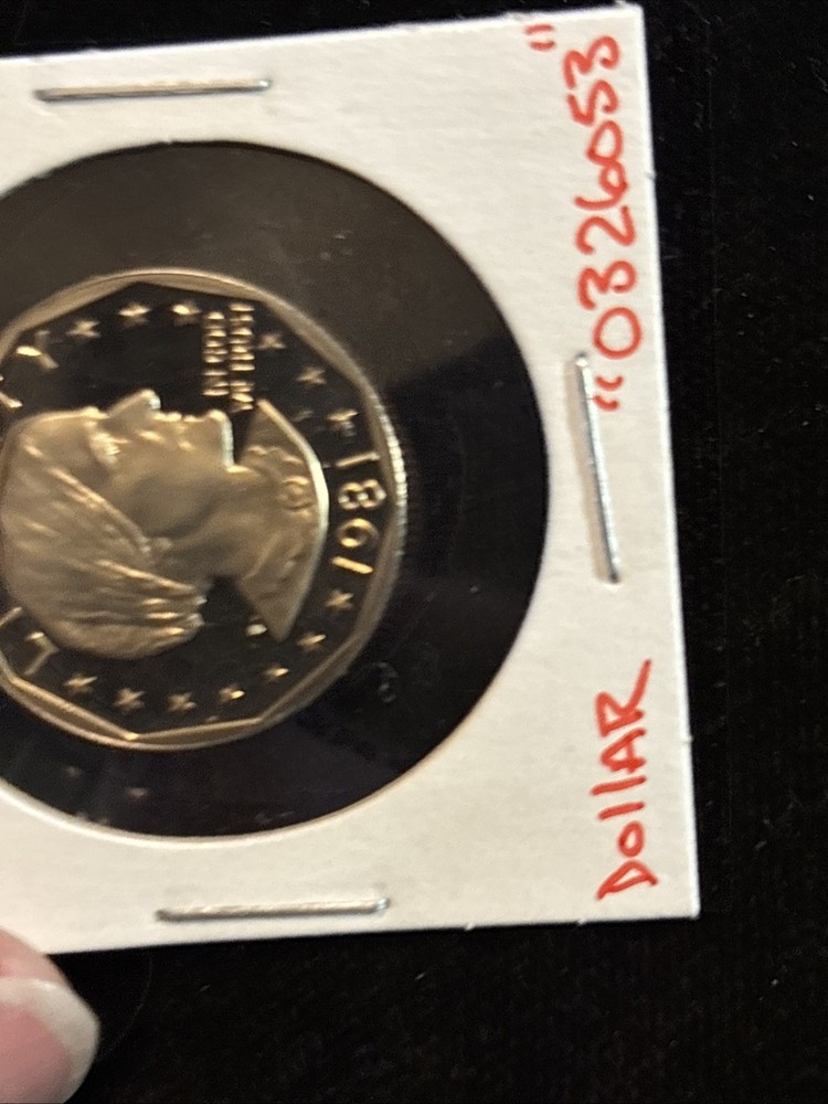1981 S Susan B Anthony Dollar Proof “0326053” SBA $1