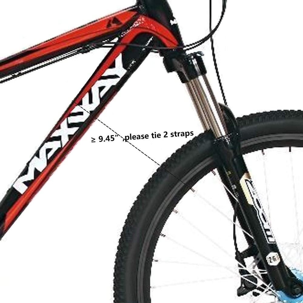 Adjustable Bike Rack Fixing Strap for Safe Transportation & Storage (2 Pack)