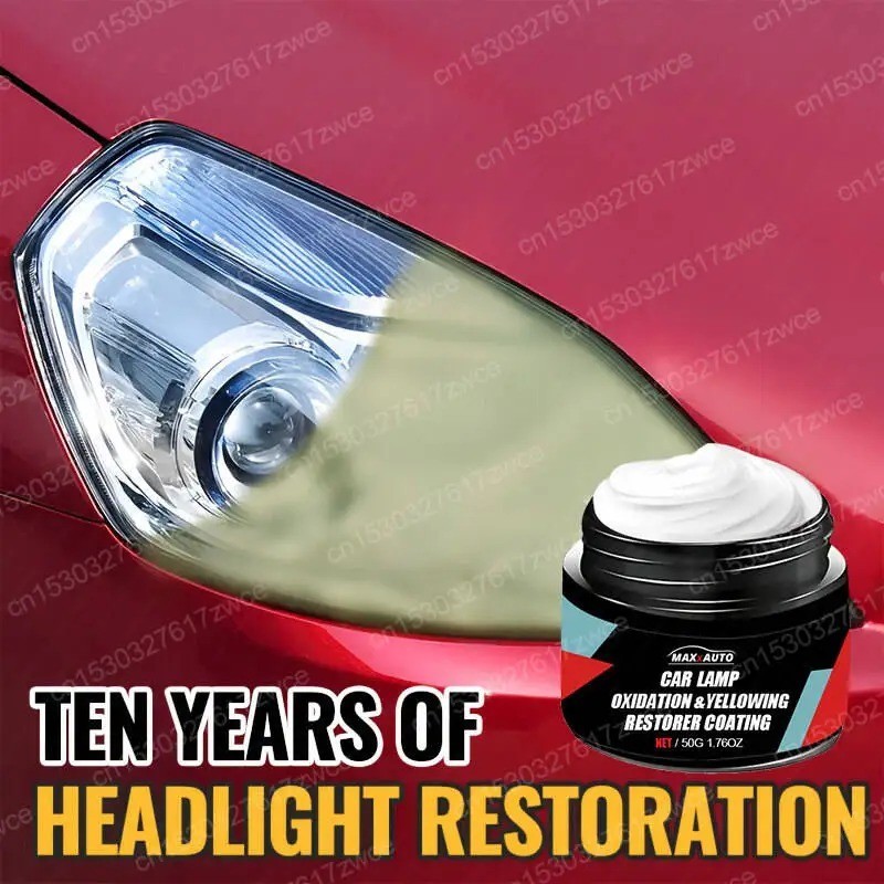Car Headlight Restoration Kit Scratch Remover