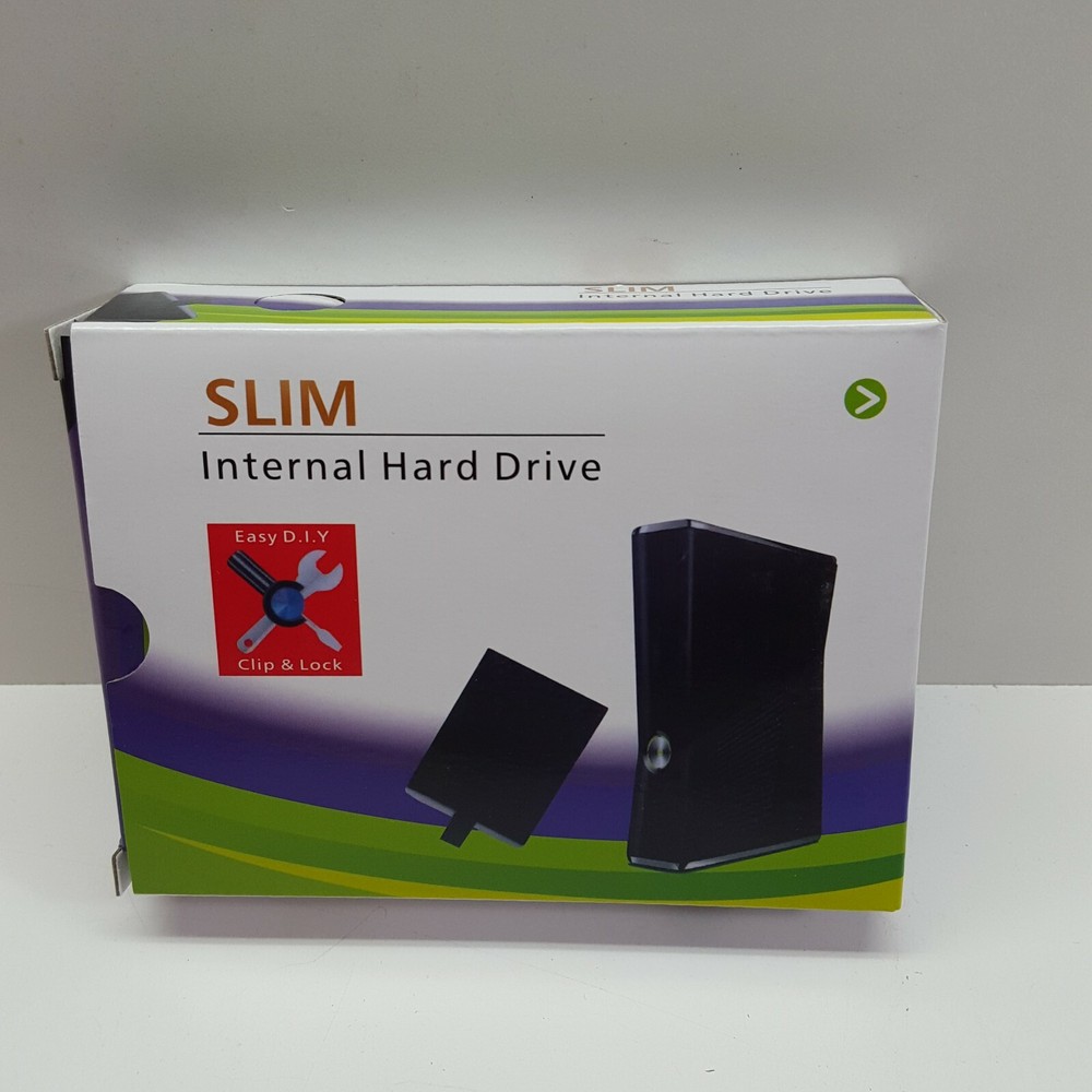 For Xbox 360 Slim Console Hard Drive Enclosure Replacement Case Shell (V417)