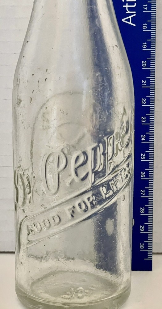 Vintage Dr. Pepper 10-2-4 Embossed Bottle