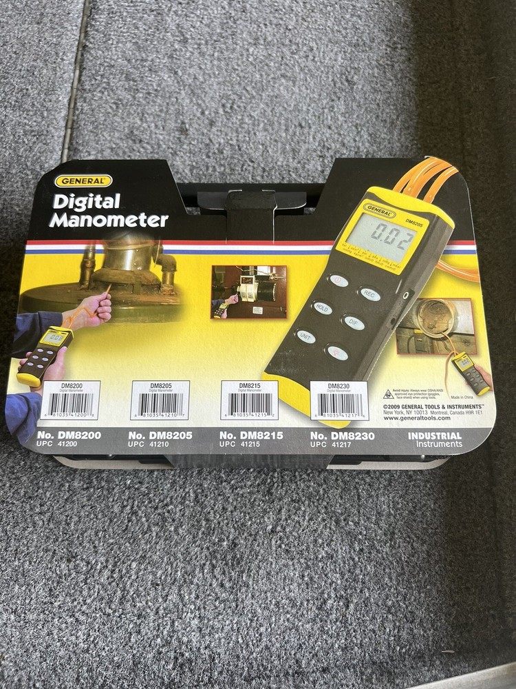 GENERAL Digital Manometer
