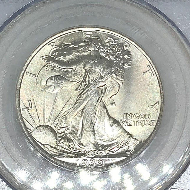 1939 Walking Liberty Half Dollar PCGS MS66