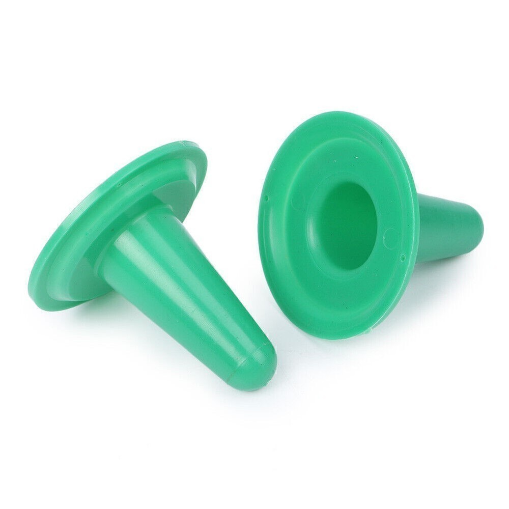 Inflation Plug & Shell Pacifier Liner Blocks Fit Cow Goat Milker Green Universal