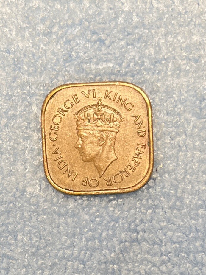 Ceylon - 5 Cents 1944