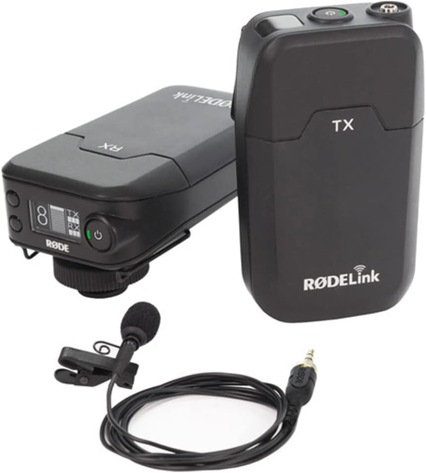 Youtube Streaming Wireless Mic, Case & 4-Hour Rapid charger