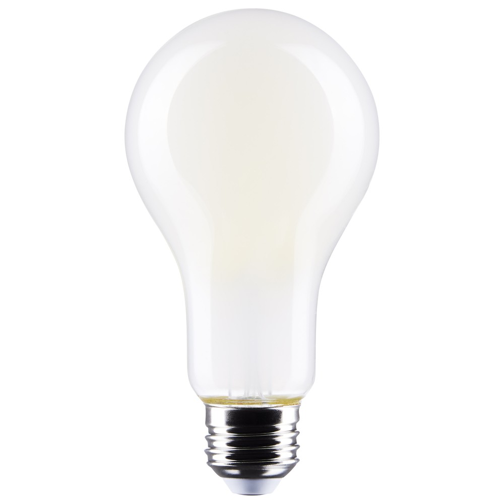 Satco S12447 LED 120 Volt 18.5W =150W A21 Medium E26 Dimmable 3000K Soft White