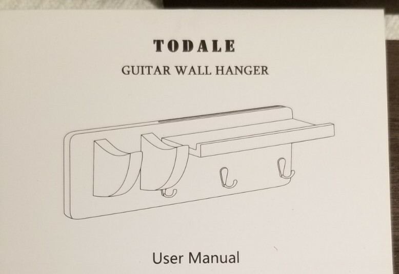 Guitar Hangers Wall Mount Hook Holder Bracket Hanging Display Rack with 3 Hooks