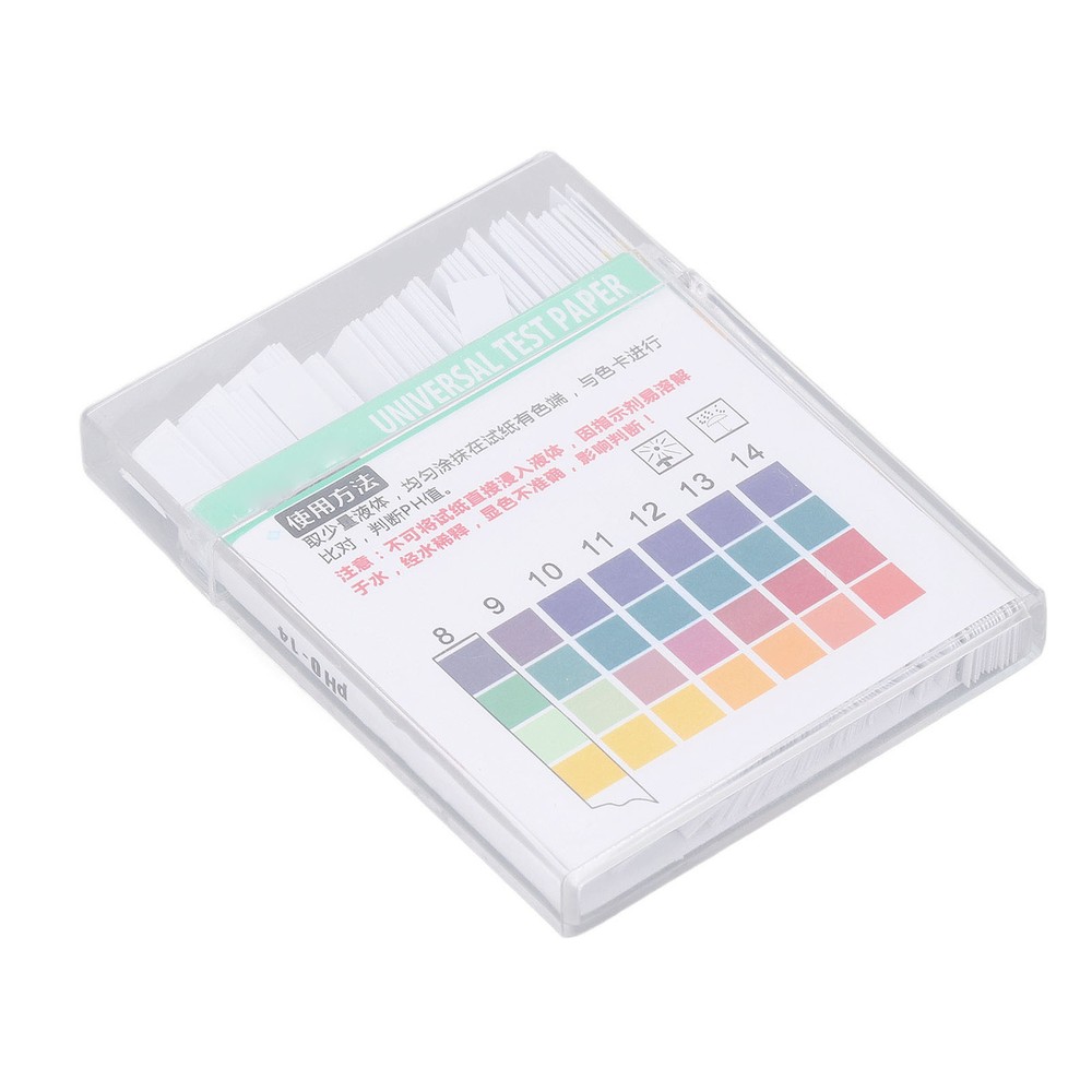 100Pcs PH0-14 PH Paper Professional Measurement Test Strips Accurate Universal