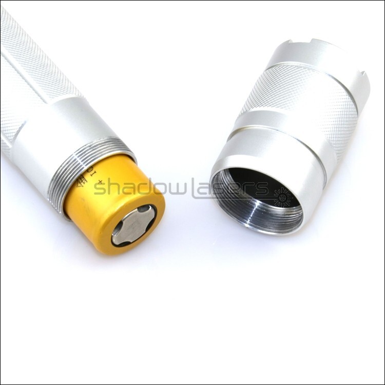 BX8-H 450nm Adjustable Focus Visible Blue Laser Pointer Pen Beam Light US