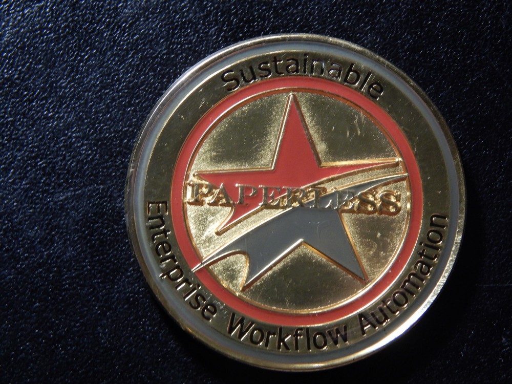 PRESYNCT TECHNOLOGIES, INC SINCE 2004 CHALLENGE COIN! ZZ386DXX