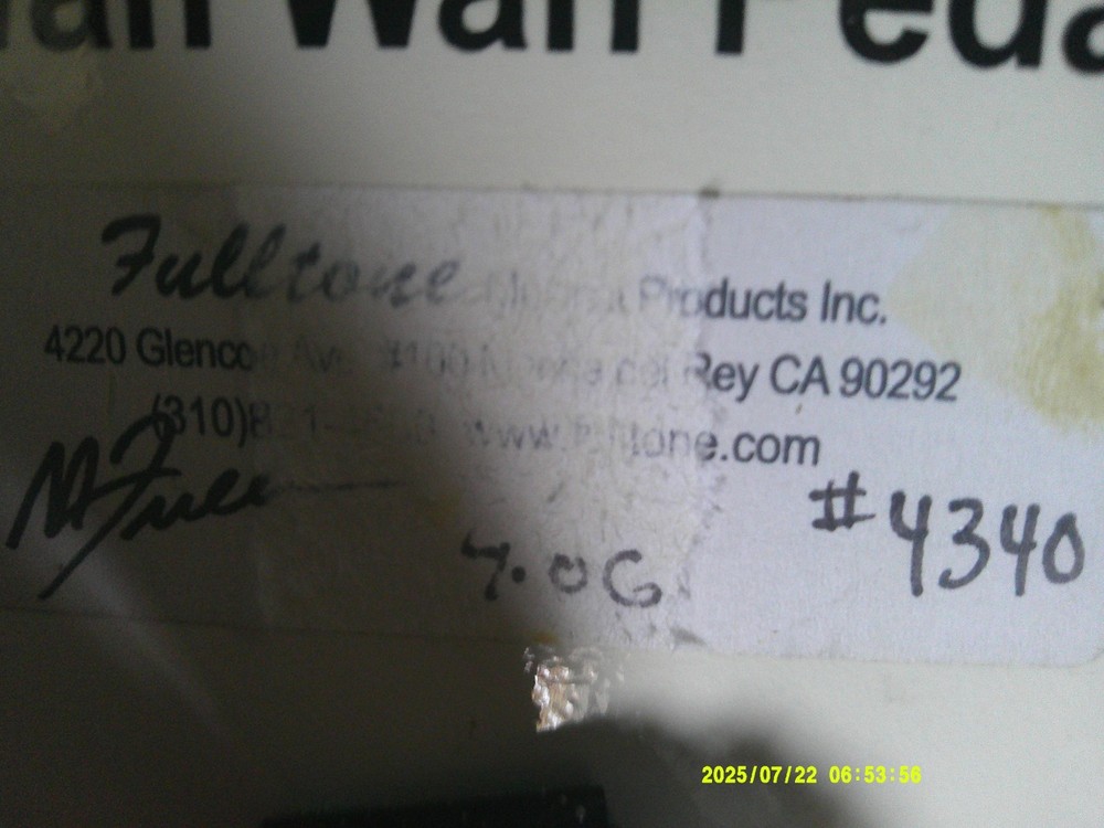 VOX Clyde Deluxe Fulltone /WAH