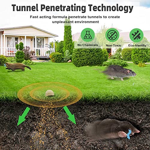 AERROATCH Eliminates Land Moles - Effectively and Environmentally