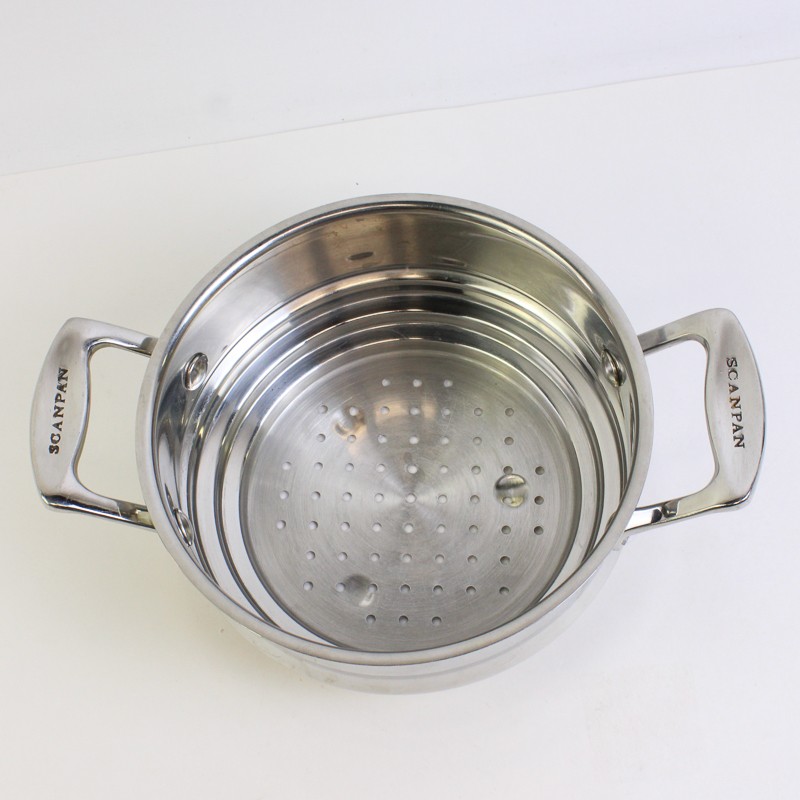 SCANPAN Colander Strainer Basic Deep Stainless Steel