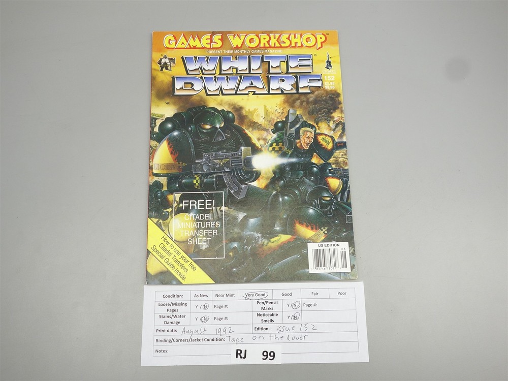 White Dwarf: #152 August 1992 (Games Workshop)