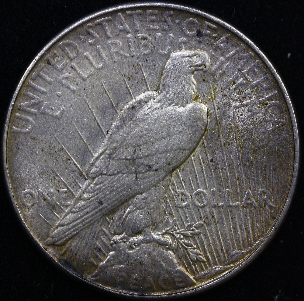1935-P 90% Silver Peace Dollar AU #X25