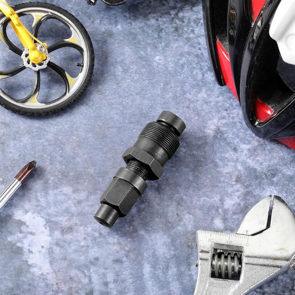 Lightweight Bicycle Crank Puller with Dual Function Cap - Essential Cycling Tool