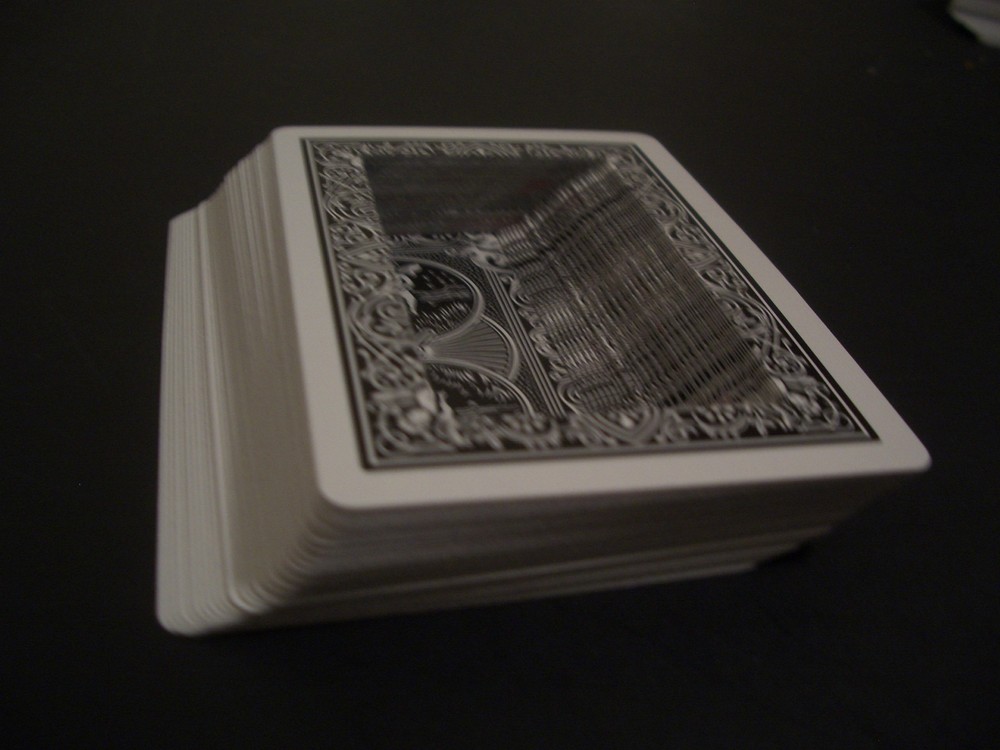 HOLLOW DECK, Secret Compartment, Hide object in playing cards! BICYCLE BLACK