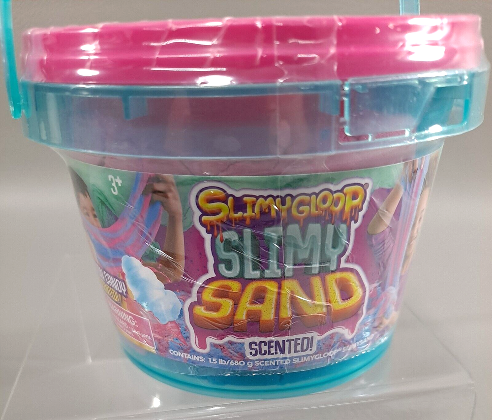SlimyGloop - Slimy Sand - Scented (Cotton Candy) - NEW - Sealed