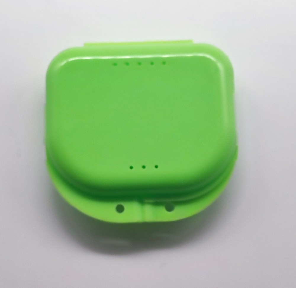 6 Pcs Dental Retainer Denture Box Case Orthodontic Storage Container Colors