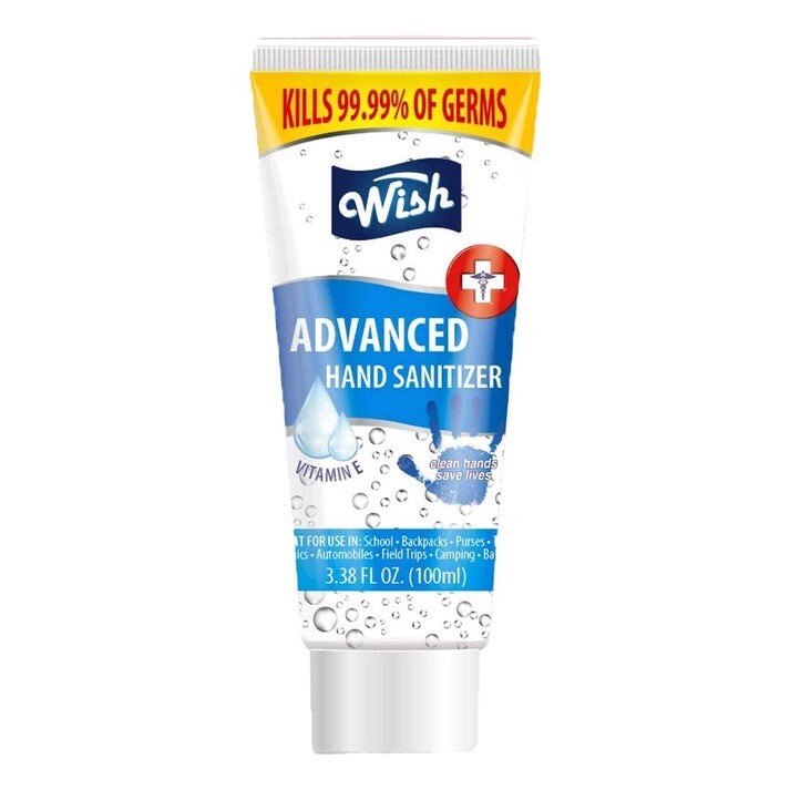 Wish Advanced Sanitizer 3.38 fl oz