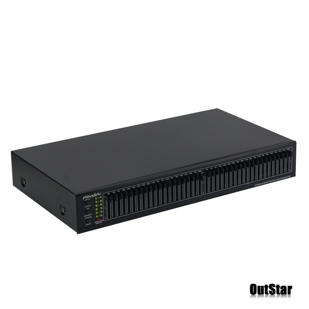 Stereo Graphic EQ Bluetooth Equalizer 40-band Audio Equalizer AC 220V USB