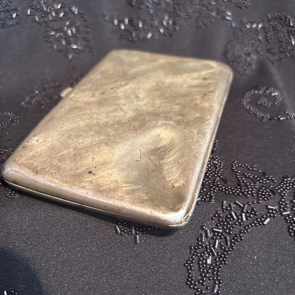 Vintage Silver 152.8 grams Cigarette Case