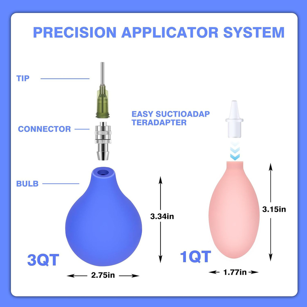 127Pcs Pottery Clay Tools Supplies, Ceramic Precision Applicator, Precision Tip