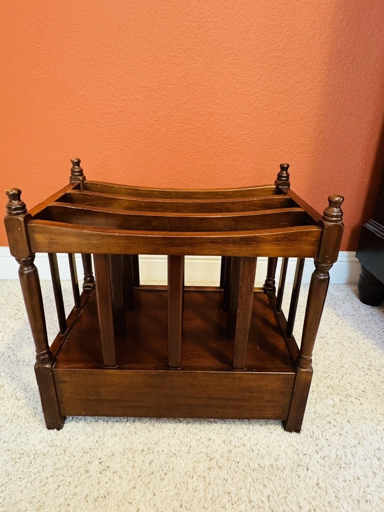 Bombay Company Solid Wood Magazine Rack Drawer