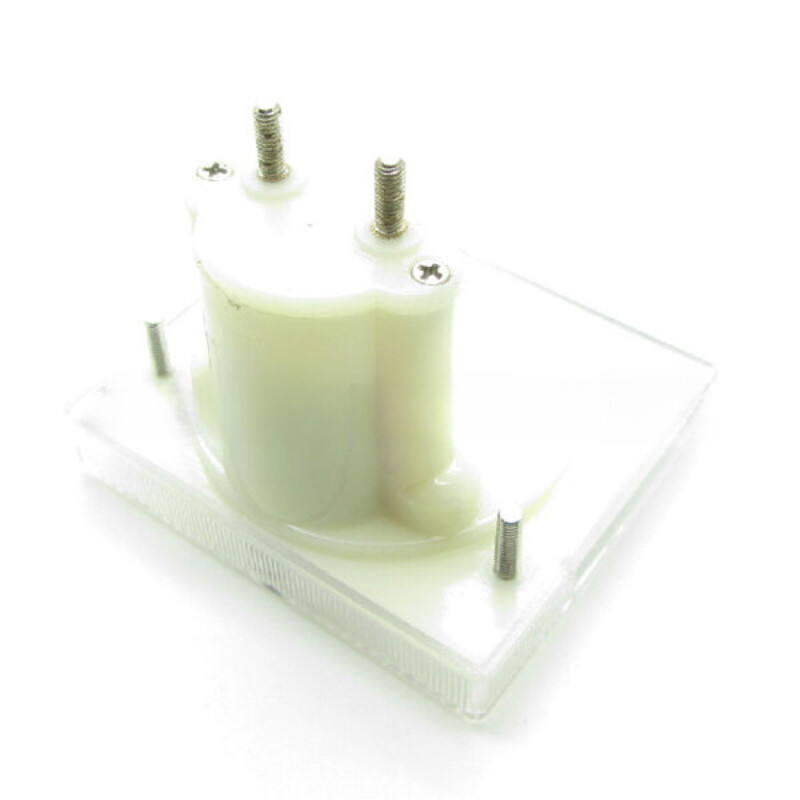 1 × 85C1 White 0-2A DC DC 2A Analog Panel AMP Current Meter Ammeter Gauge