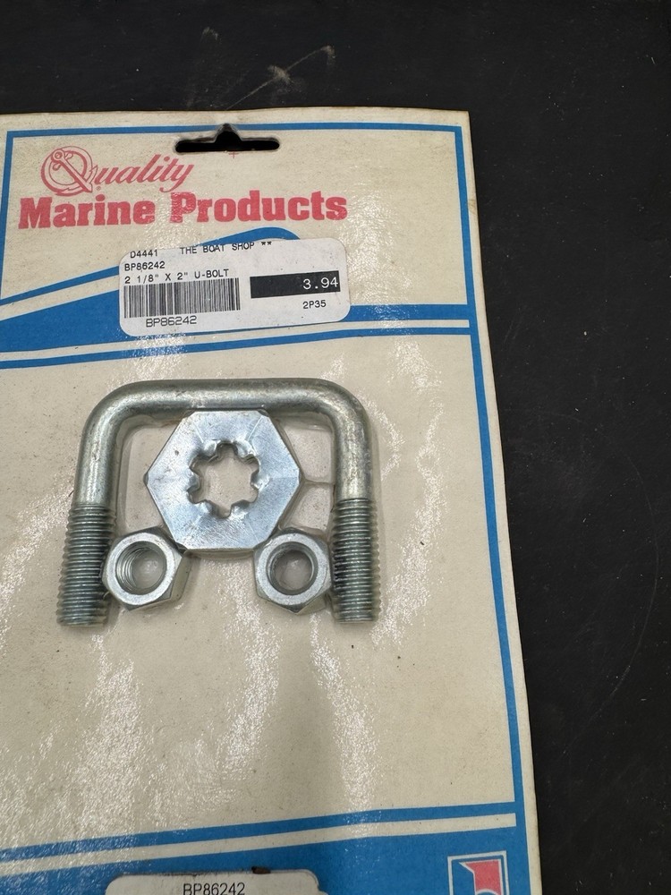 U-Bolt BP86242 Marine Tie Down Galvanized