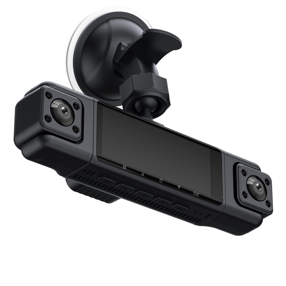 Car DVR Dash Cam Video Recorder Camera 4 Channel Mobile Detection Loop Recording