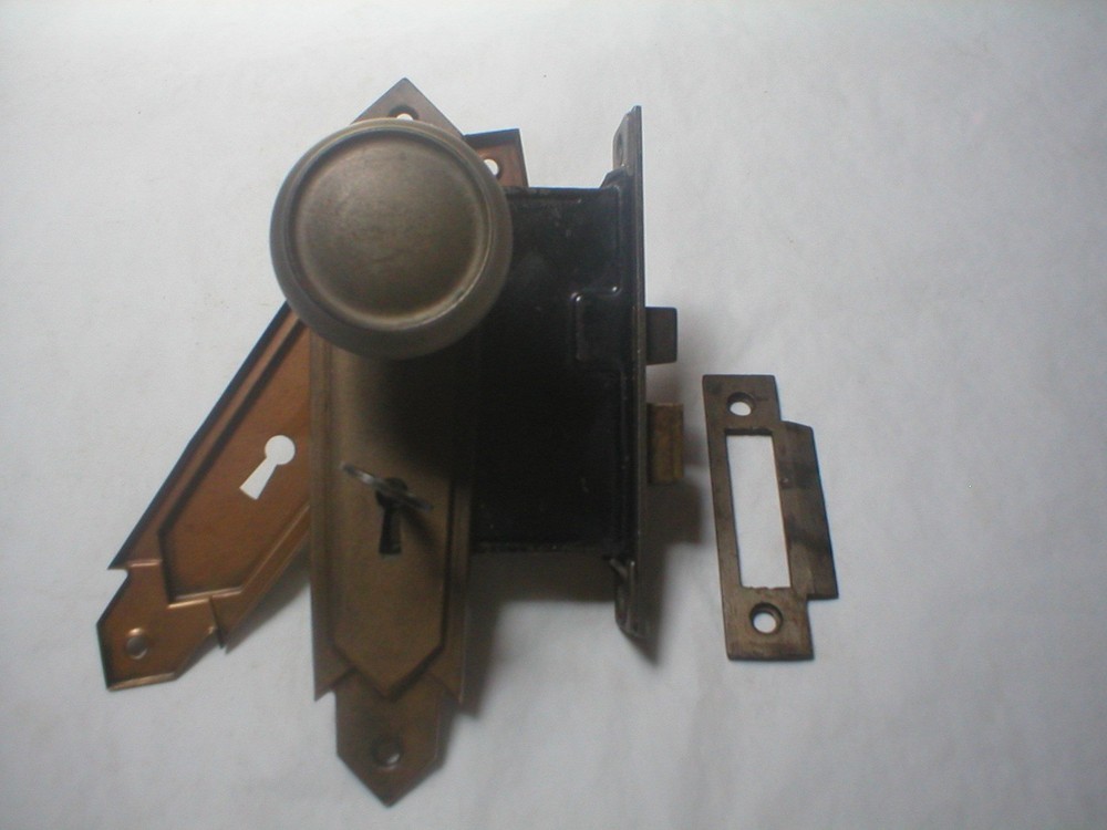 Antique Art Deco Era Door Hardware