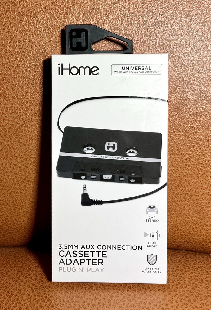 ihome IHCA501BOD | 3.5mm AUX Cassette Adapter