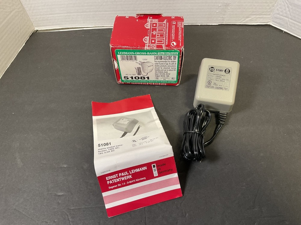 LGB G Scale 51081 Train Power Adapter 🚂 !LOOK!