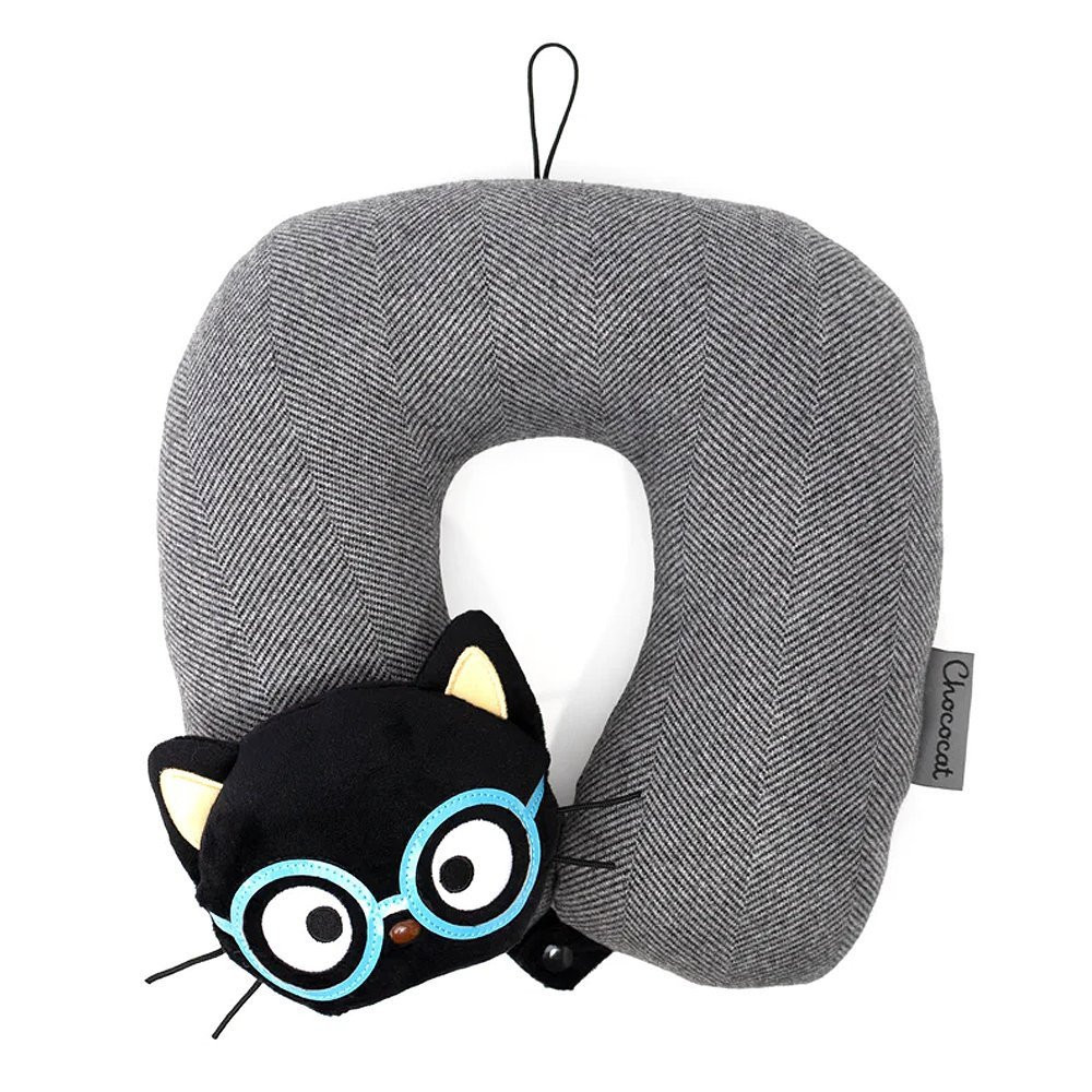 Chococat Glasses Neck Pillow