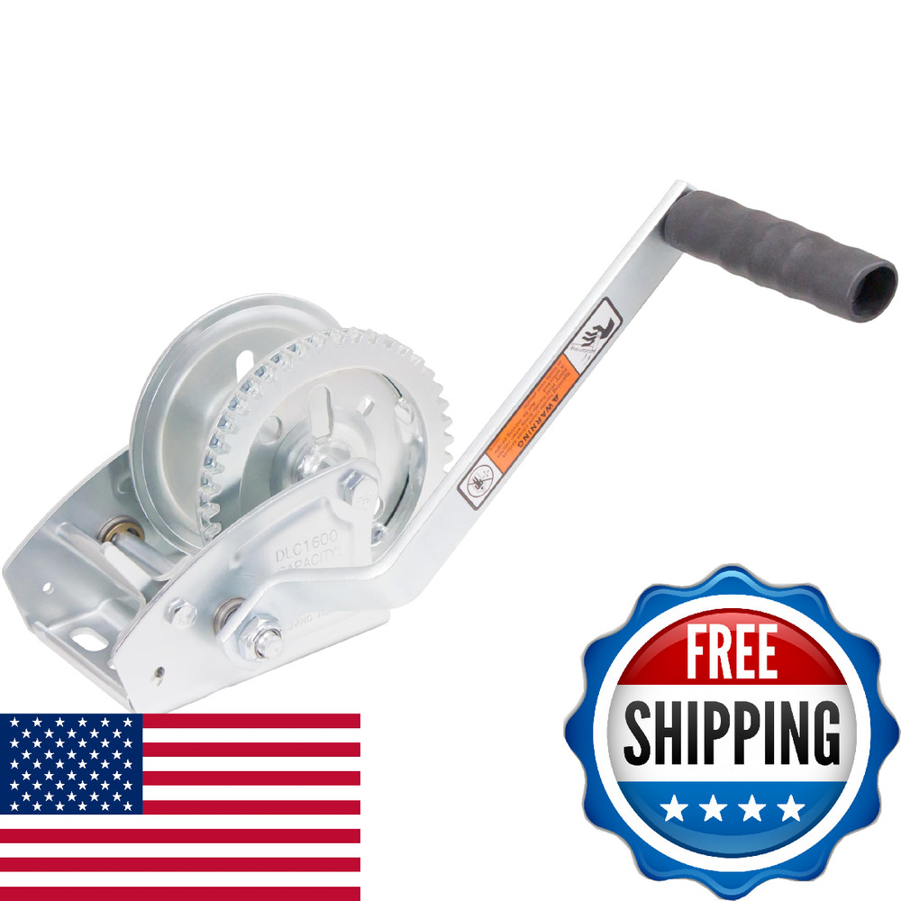 Dutton-Lainson Company Pulling Winch DLC1600 Rust-Resistant Horizontal Hauling 1
