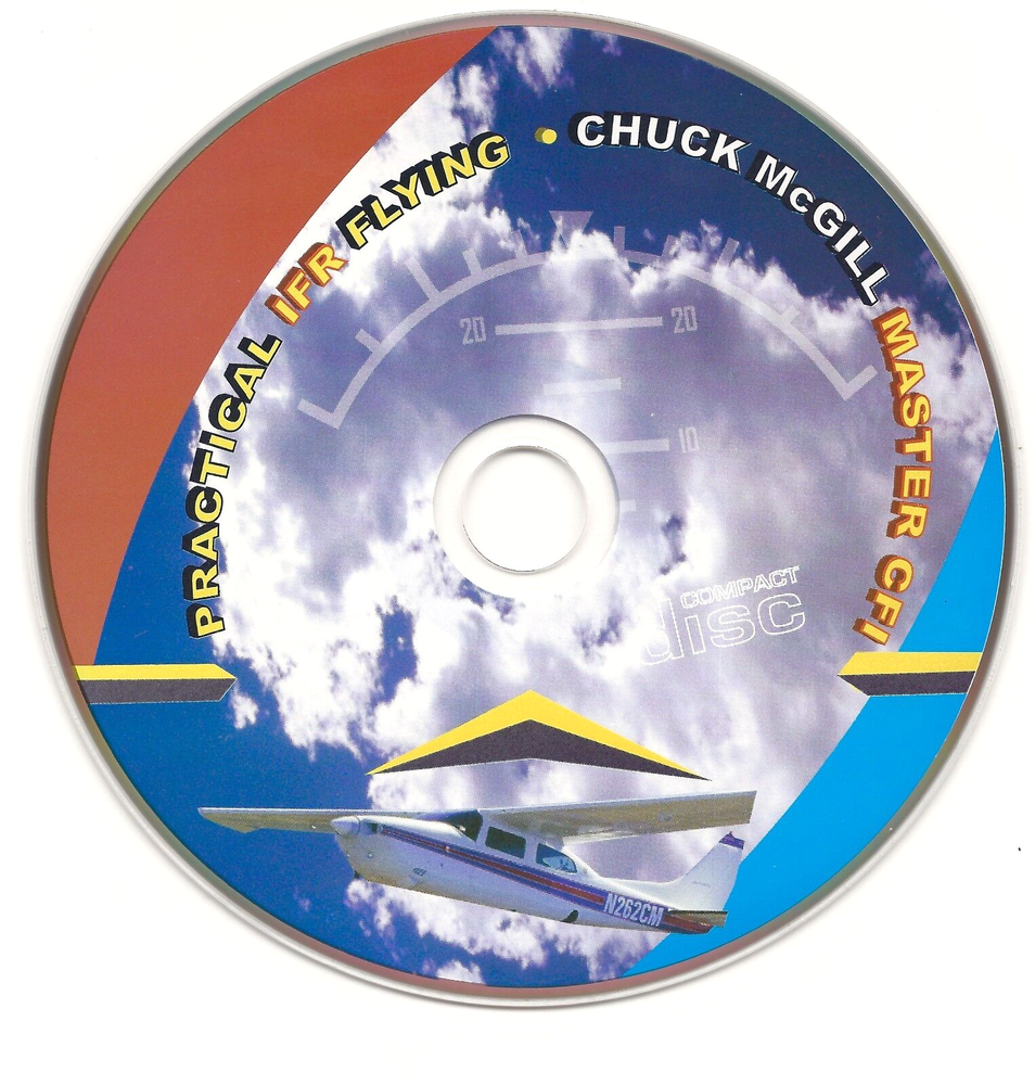 IFR Flying CHUCK McGILL MASTER CFI NEW Disc Gift INSTRUCTIONAL CD-ROM Practical