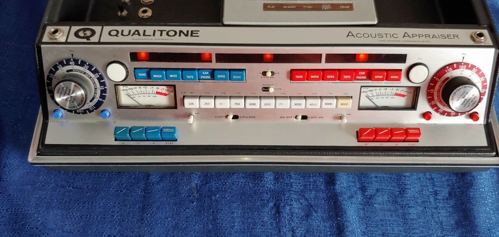 Qualitone Acoustic Appraiser Audiometer