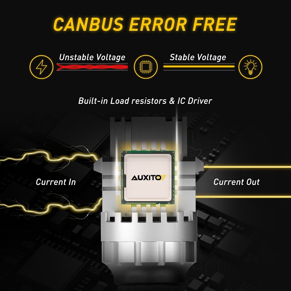 3157 LED Back Up Reverse Lights Bulbs White for Chevy Silverado 1500 1999-2013