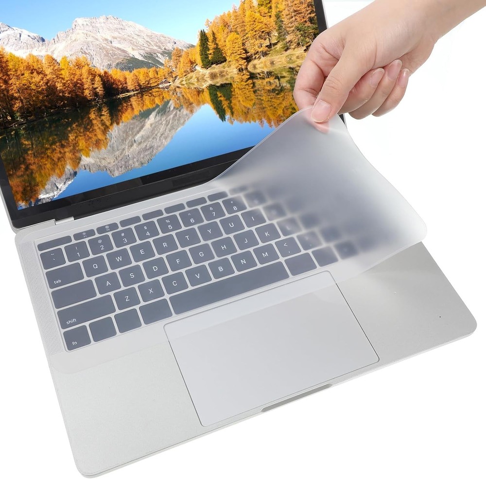 Universal Silicone Keyboard Cover for 13" & 14" Laptops - Waterproof & Dustproof