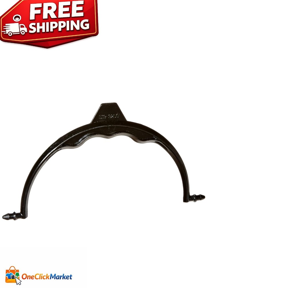 Space-Efficient Plastic Basket Handle - Essential Lightweight Accessory