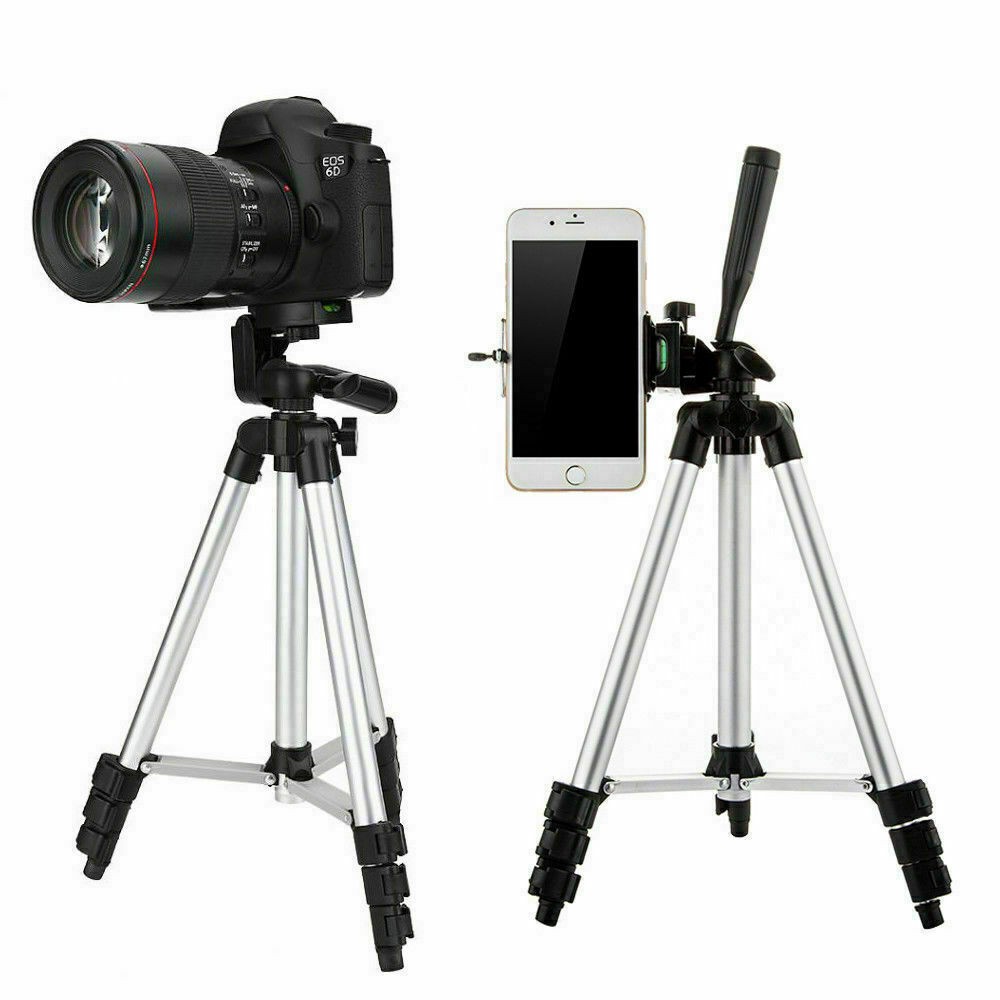 Camera tripod with Mobile Phone mount