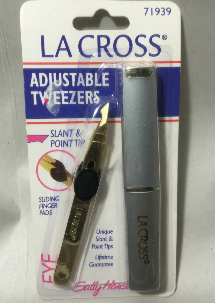 La Cross Adjustable Tweezers  with Case 71939