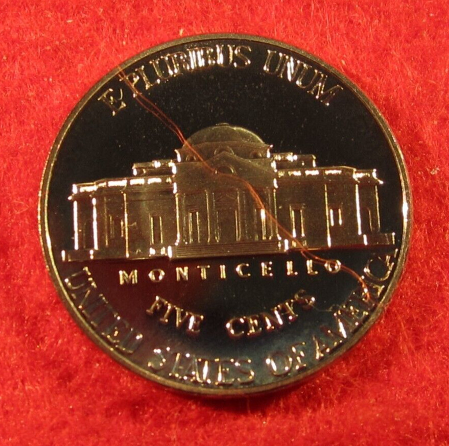 2001 S San Francisco Proof Jefferson Nickel - Uncirculated