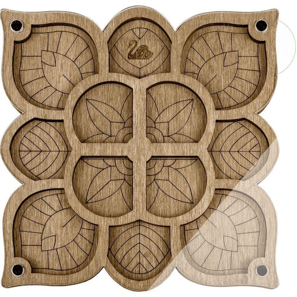 Plywood Bead Organizer Multiple cells Needlework storage organizer