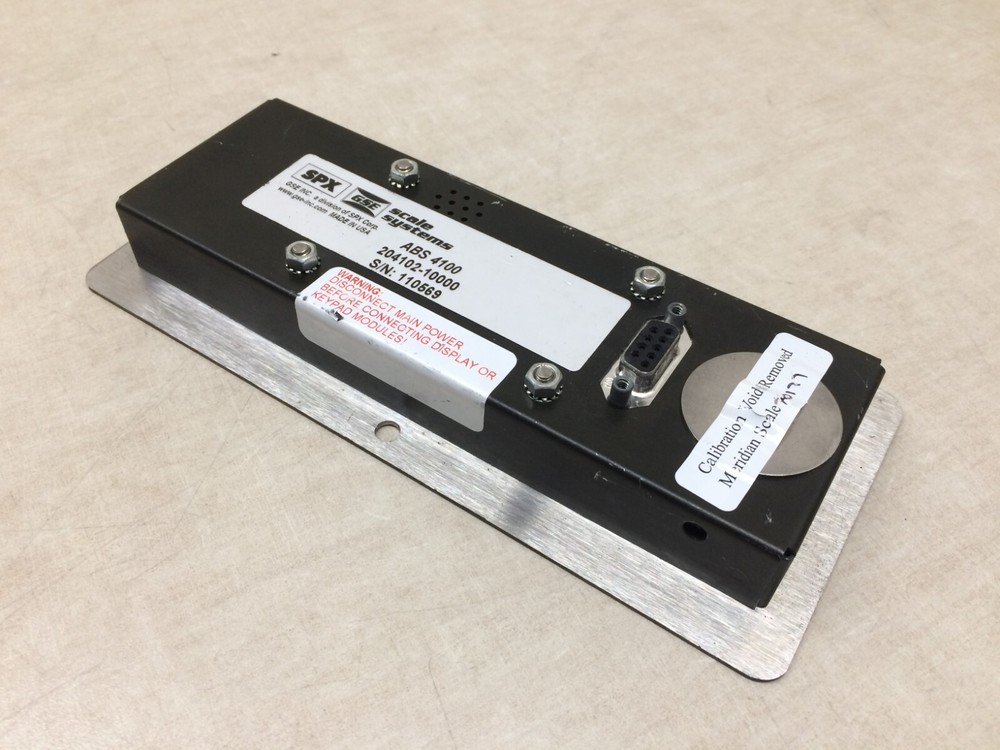 GSE ABS 4100 Scale Button Control Panel 204102-10000