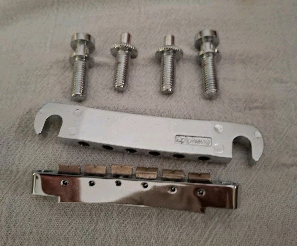 Epiphone Bridge and Stop Bar, w/studs